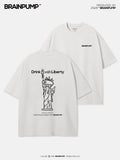 Drink with Liberty T-shirt — White