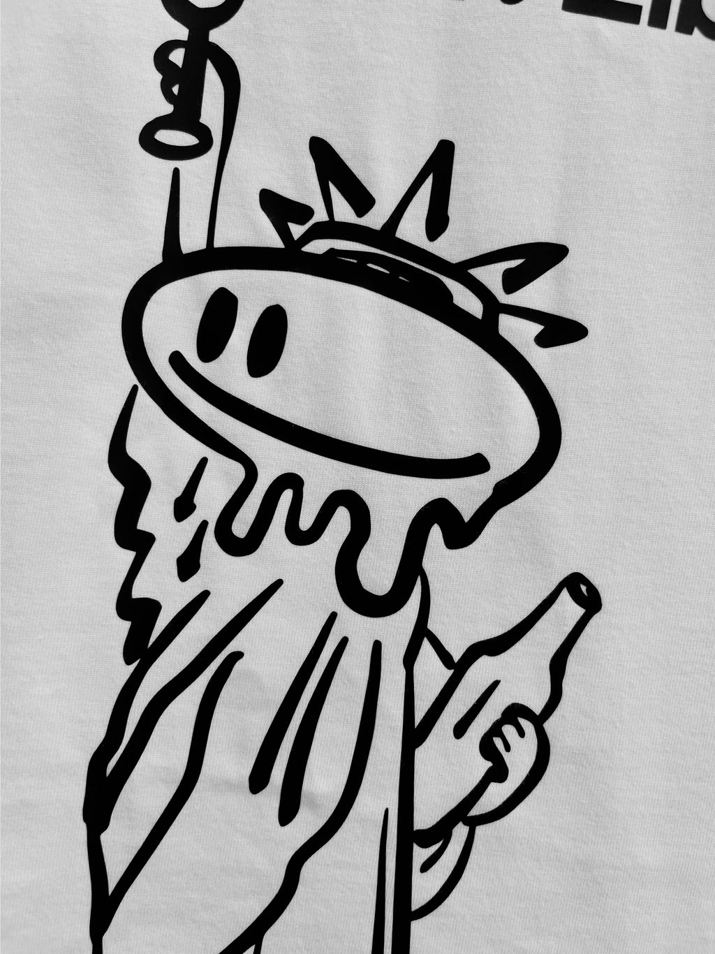 Drink with Liberty T-shirt — White